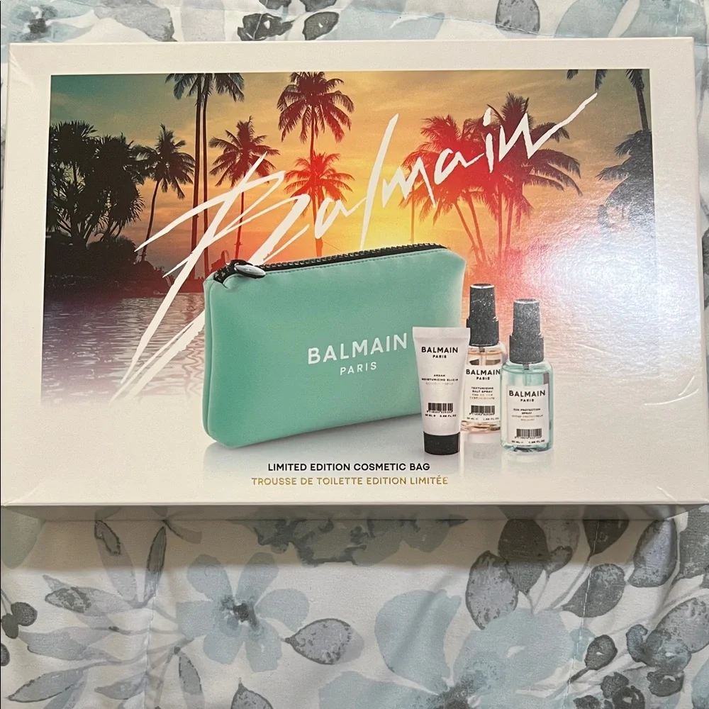 Balmain Limited Edition Cosmetic Bag